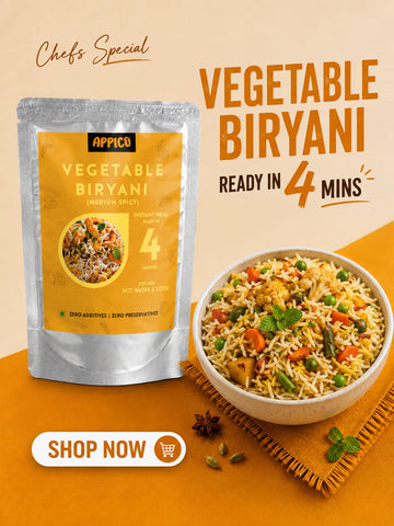 Vegetable Rice Biryani – Freeze-Dried