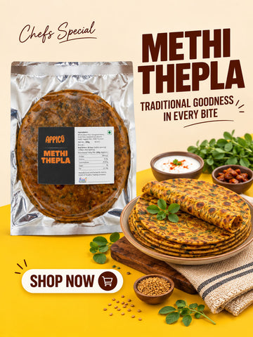 Methi Thepla – Freeze-Dried (10pcs)